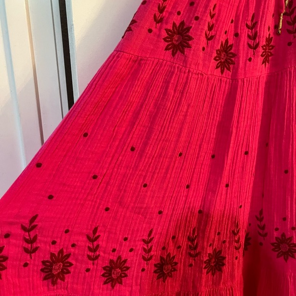 •SOLD• New Free People Real Love Embroidered Dress - Picture 6 of 10